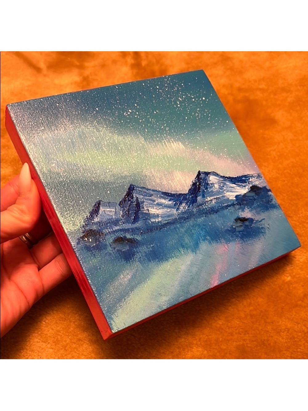 Vaybe Caroline • Original Serene Mountain Landscape Painting • Local TO Artist